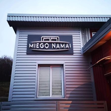 Miego Namai Hostel Gargzdai Exterior photo